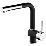 SINKS battery MIX 3 P - N6 Nanoblack - Tap