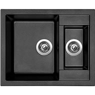SINKS CRYSTAL 615.1 Metalblack - Granite Sink
