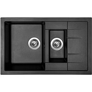 SINKS CRYSTAL 780.1 Metalblack - Granite Sink