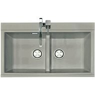 SINKS KINGA 860 DUO Titanium - Granite Sink