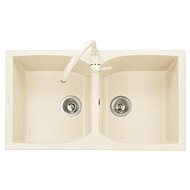 SINKS NAIKY 860 DUO Sahara - Granite Sink