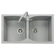 SINKS NAIKY 860 DUO Titanium - Granite Sink