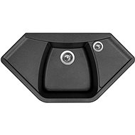 SINKS NAIKY 980 Metal black - Granite Sink