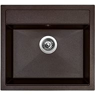 SINKS SOLO 560 Marone - Granite Sink