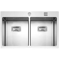 BOXER 755 DUO FI 1.2mm - Stainless Steel Sink