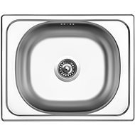 SINKS CLASSIC 500 V 0,6mm Matte - Stainless Steel Sink