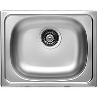 SINKS CLASSIC 500 V 0.6mm Matte - Stainless Steel Sink