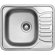 SINKS COMFORT 580 V 0.6mm Matte - Stainless Steel Sink