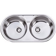 SINKS DUETO 847 M 0,6mm matt - Stainless Steel Sink