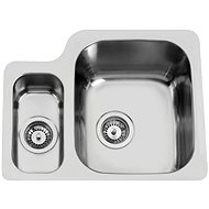 SINKS DUO 571.1 V 1.0mm Right Polished - Stainless Steel Sink