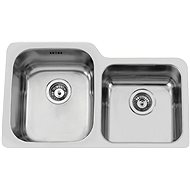 SINKS DUO 755 V 1.0mm Left Polished - Stainless Steel Sink