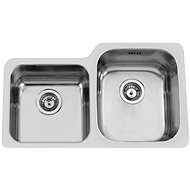 SINKS DUO 755 V 1.0mm Right Polished - Stainless Steel Sink