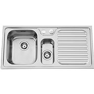 SINKS HERA 1000.1 V 0.7mm Left Polished - Stainless Steel Sink