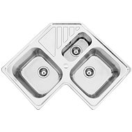 SINKS KEPLER 830.1 DUO V 0.7mm Textured - Stainless Steel Sink