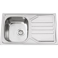 SINKS OKIO 800 V 0,7mm Polished - Stainless Steel Sink