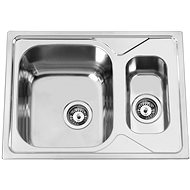 SINKS OKIOPLUS 650.1 V 0.7mm polished - Stainless Steel Sink