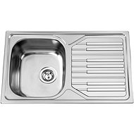 SINKS PIANO 800 V 0,7mm polished - Stainless Steel Sink