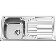 SINKS PIANO 860 V 0,7mm polished - Stainless Steel Sink