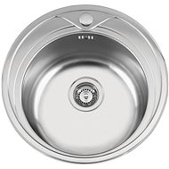 SINKS REDONDO 510 V 0,6mm polished - Stainless Steel Sink