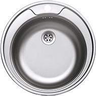 SINKS RONDO 510 M 0,6mm matt - Stainless Steel Sink