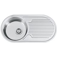 SINKS SEMIDUETO 847 M 0,6mm polished - Stainless Steel Sink