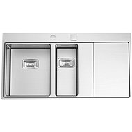SINKS XERON 1000.1 left 1.2 mm - Stainless Steel Sink