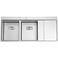 Sinks XERON 1160 DUO left 1.2mm - Stainless Steel Sink