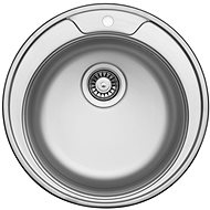 SINKS FAVORITE 490 V 0.6mm matt - Stainless Steel Sink