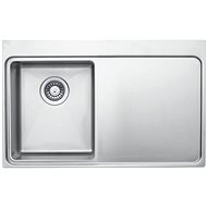 Sinks 780 V MICRO left 1.0 mm polished - Stainless Steel Sink