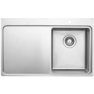 SINKS MICRO 780 V right 1,0mm polished - Stainless Steel Sink