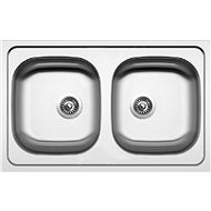 SINKS CLASSIC 790 DUO V 0.6mm Matt - Stainless Steel Sink