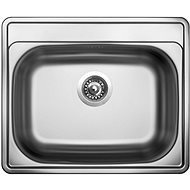 SINKS COMFORT 600 V 0.6mm Matt - Stainless Steel Sink