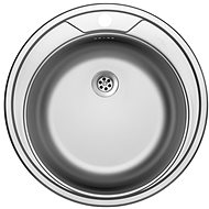 SINKS ROUND 510 M 0.6mm Matt - Stainless Steel Sink