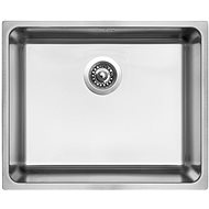 SINKS BLOCK 540 V 0.8mm Brushed - Stainless Steel Sink