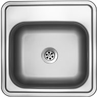 SINKS BAR 380 M 0,6mm Matt (with Overflow) - Stainless Steel Sink