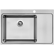 SINKS BLOCKER 780 V 1mm Brushed Left - Stainless Steel Sink