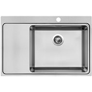 SINKS BLOCKER 780 V 1mm Brushed Right - Stainless Steel Sink