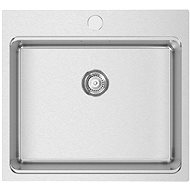 SINKS STEPER 550 CO 1,0 mm + VERSUS Top - Stainless Steel Sink