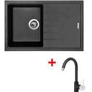 SINKS BEST 780 Granbl. + SINKS MIX 35 GR - Kitchen Sink and Tap Set