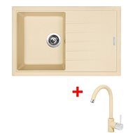 SINKS BEST 780 Sahara + SINKS MIX 35 GR - Kitchen Sink and Tap Set