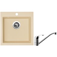 SINKS VIVA 455, Sahara + PRONTO - Kitchen Sink and Tap Set