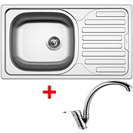 SINKS CLASSIC 760 6V + SINKS EVERA - Kitchen Sink and Tap Set
