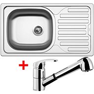 SINKS CLASSIC 760 6V + SINKS LEGEND S - Kitchen Sink and Tap Set