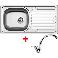 SINKS CLASSIC 860 6V + SINKS EVERA - Kitchen Sink and Tap Set