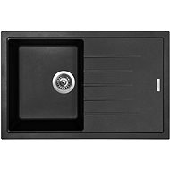 SINKS BEST 780 Pureblack+MIX 350P - Kitchen Sink and Tap Set