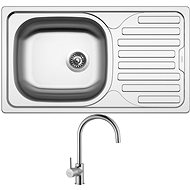 SINKS CLASSIC 760 6V + VITALIA - Kitchen Sink and Tap Set