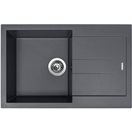 SINKS AMANDA 780 Titanium+ENIGMA S GR - Kitchen Sink and Tap Set