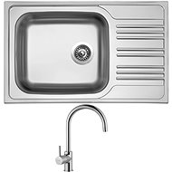 SINKS STAR 780 XXL V + VITALIA - Kitchen Sink and Tap Set