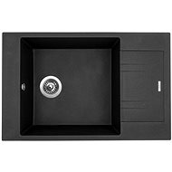 SINKS VARIO 780 Granblack+Vitalia GR - Kitchen Sink and Tap Set