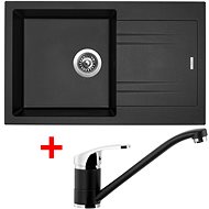 SINKS LINEA 780 N, Metalblack + PRONTO GR - Set
